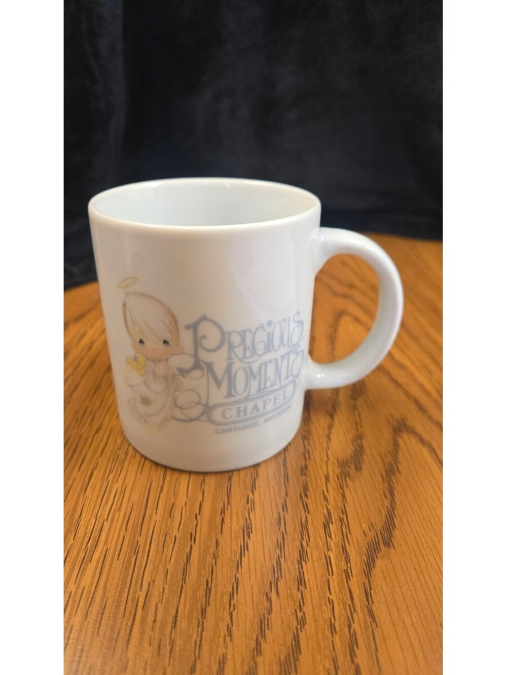 Precious Moments Chapel White Ceramic Coffee Mug